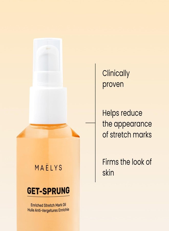 Maelys MAËLYS Cosmetics GET-SPRUNG Enriched Stretch Mark Oil - Body Oil for Stretch Marks - Fades Appearance & Reduces Visible Intensity - Image 2